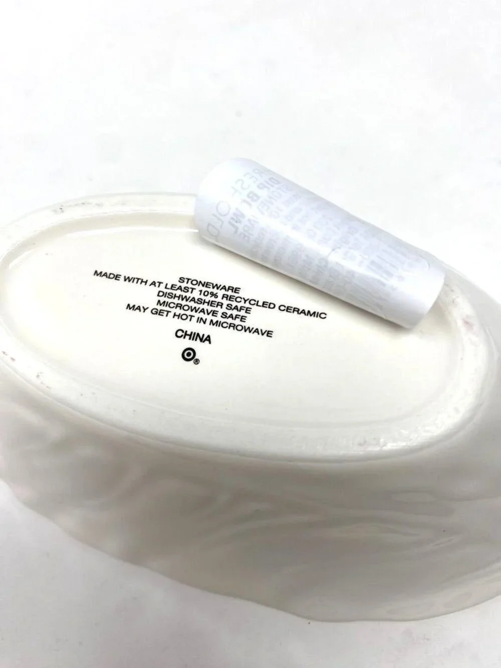 Target 2 Stoneware Radicchio Dip Bowls Pink White 5 fl oz Threshold™